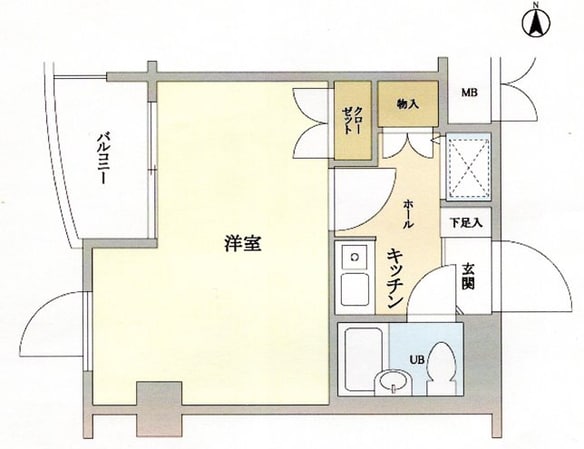 ジョイフル元住吉の物件間取画像